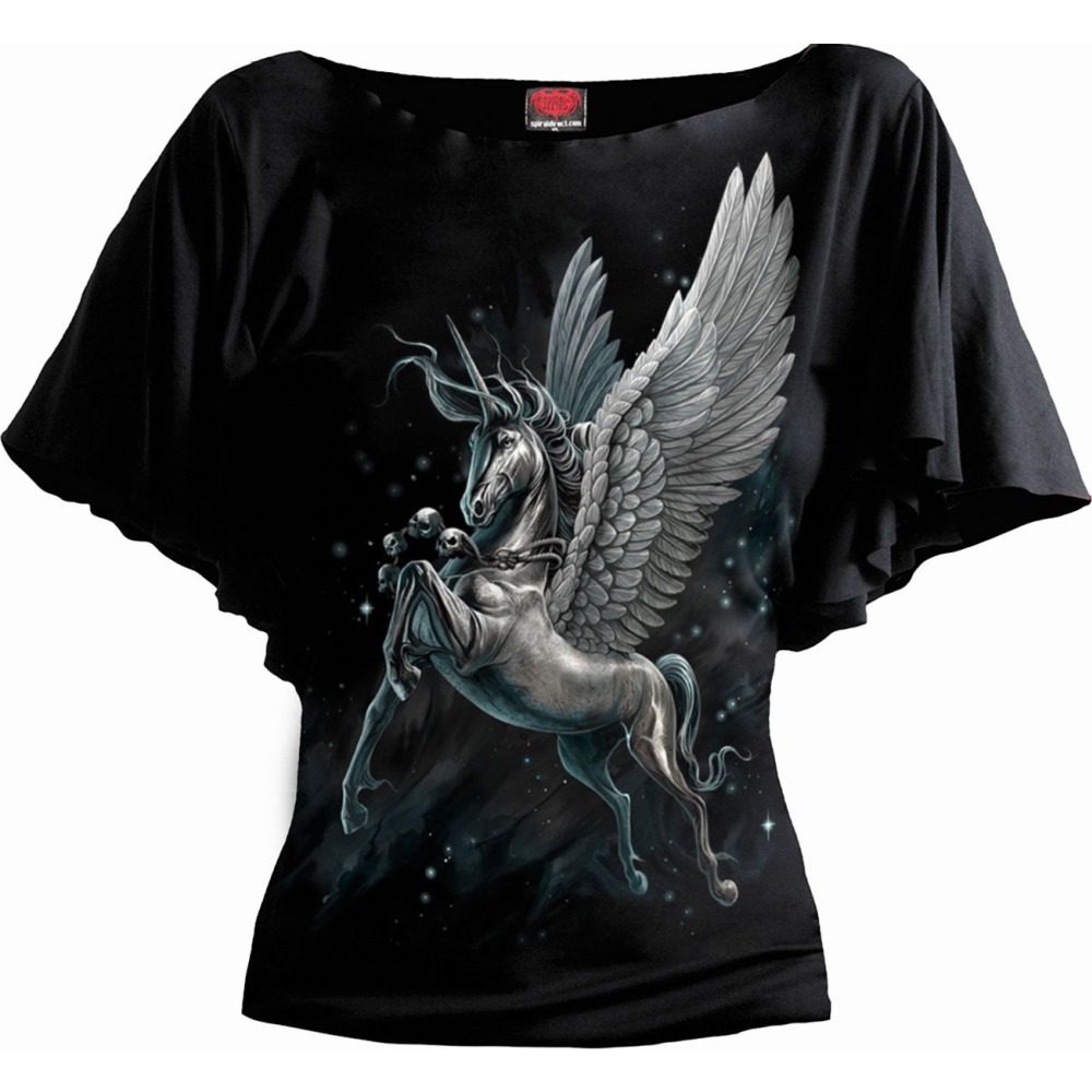 Spiral - CELESTIAL Top - Black